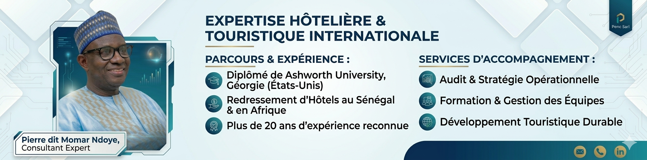 Pierre Momar Ndoye - Expert Hôtelier